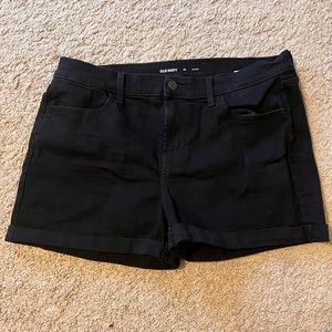 Old Navy Black Jean Shorts